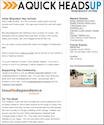 September 2011 Email Newsletter